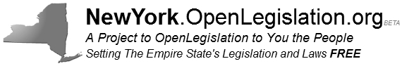 Open Legislation